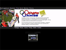 Tablet Screenshot of outrageous-games.com